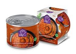 گیلانی خورش قیمه بادمجان بدون گوشت 460 گرم